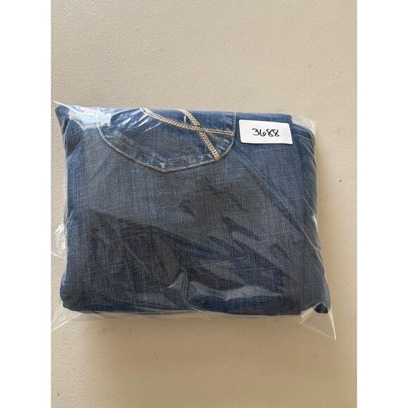 Chico's Platinum Denim Jeans Women's Size 1.5 Medium Blue Casual Stretch Pants - Picture 11 of 11